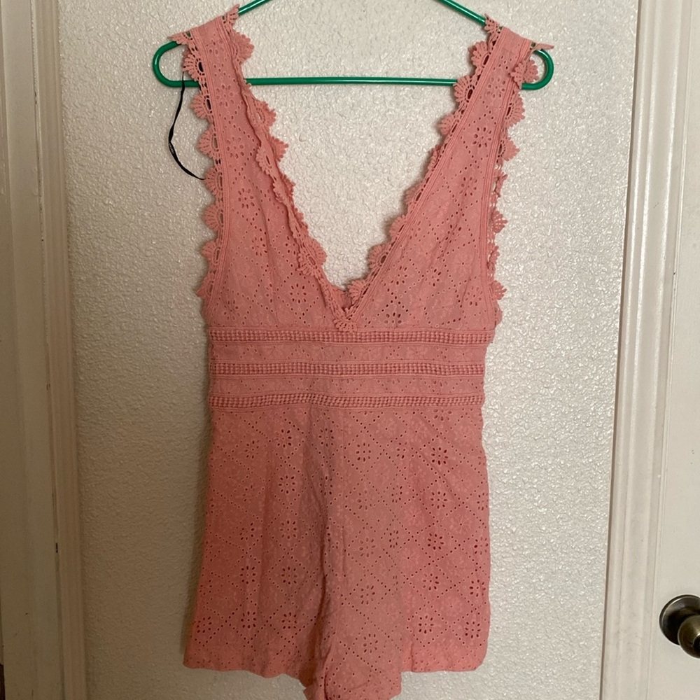 Forever 21 pink Romper size Small